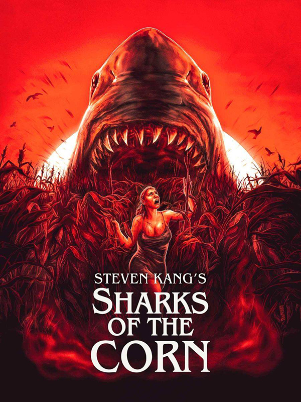 Sharks of the Corn Poster